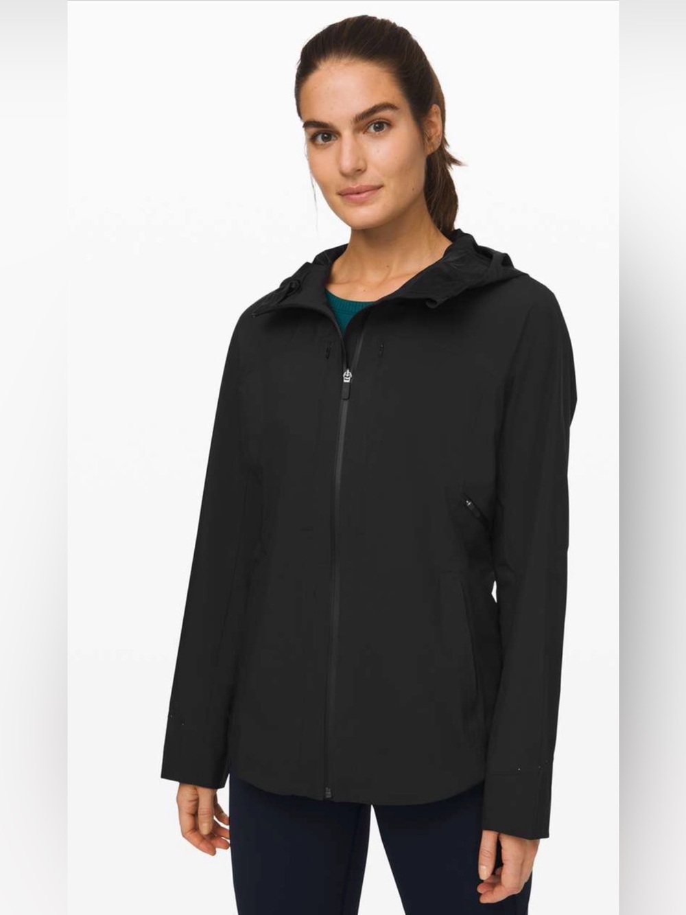 Womenβs Lululemon βbreak a trailβ running jacket: size 10